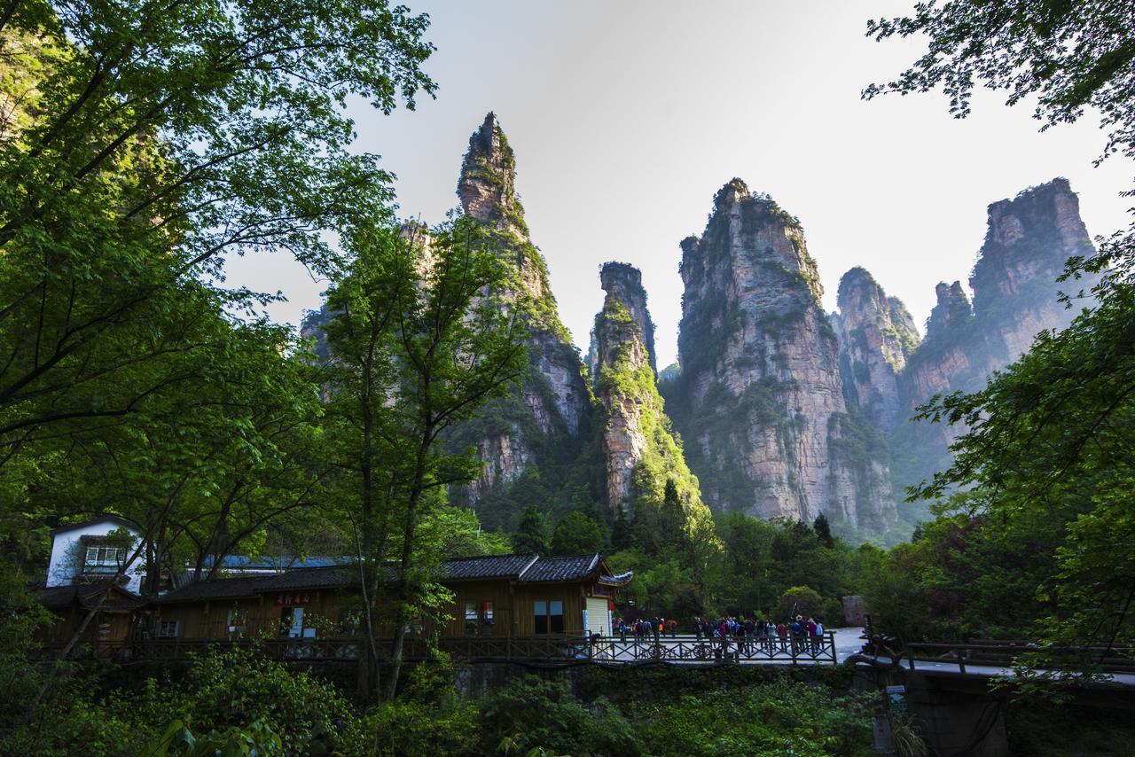 Guihua Road 106Th Hostel Zhangjiajie Exteriör bild